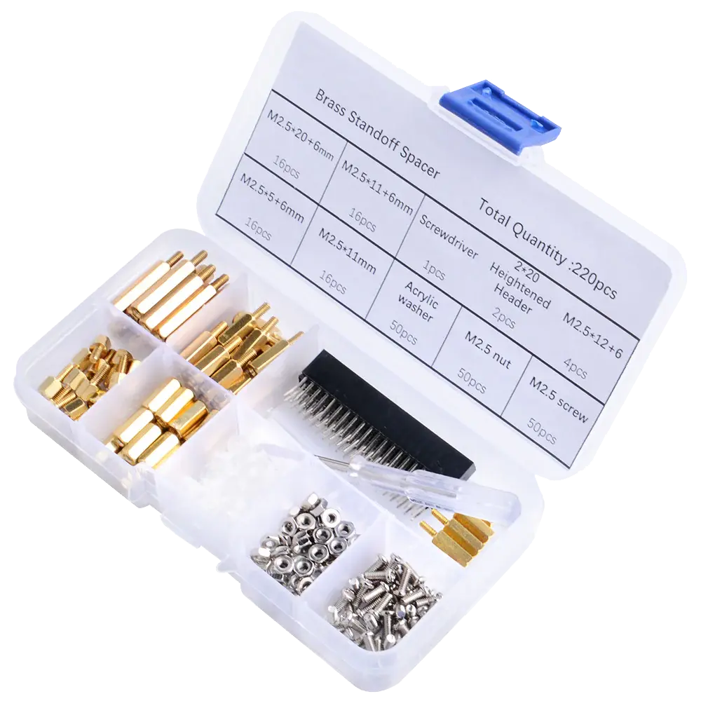 Kit de Tornillos y Separadores M2.5 para Raspberry Pi - miniatura 2