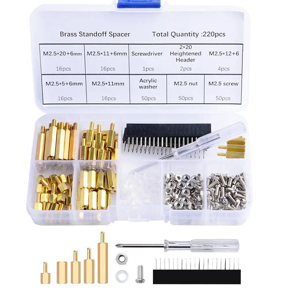 Kit de Tornillos y Separadores M2.5 para Raspberry Pi - miniatura 4