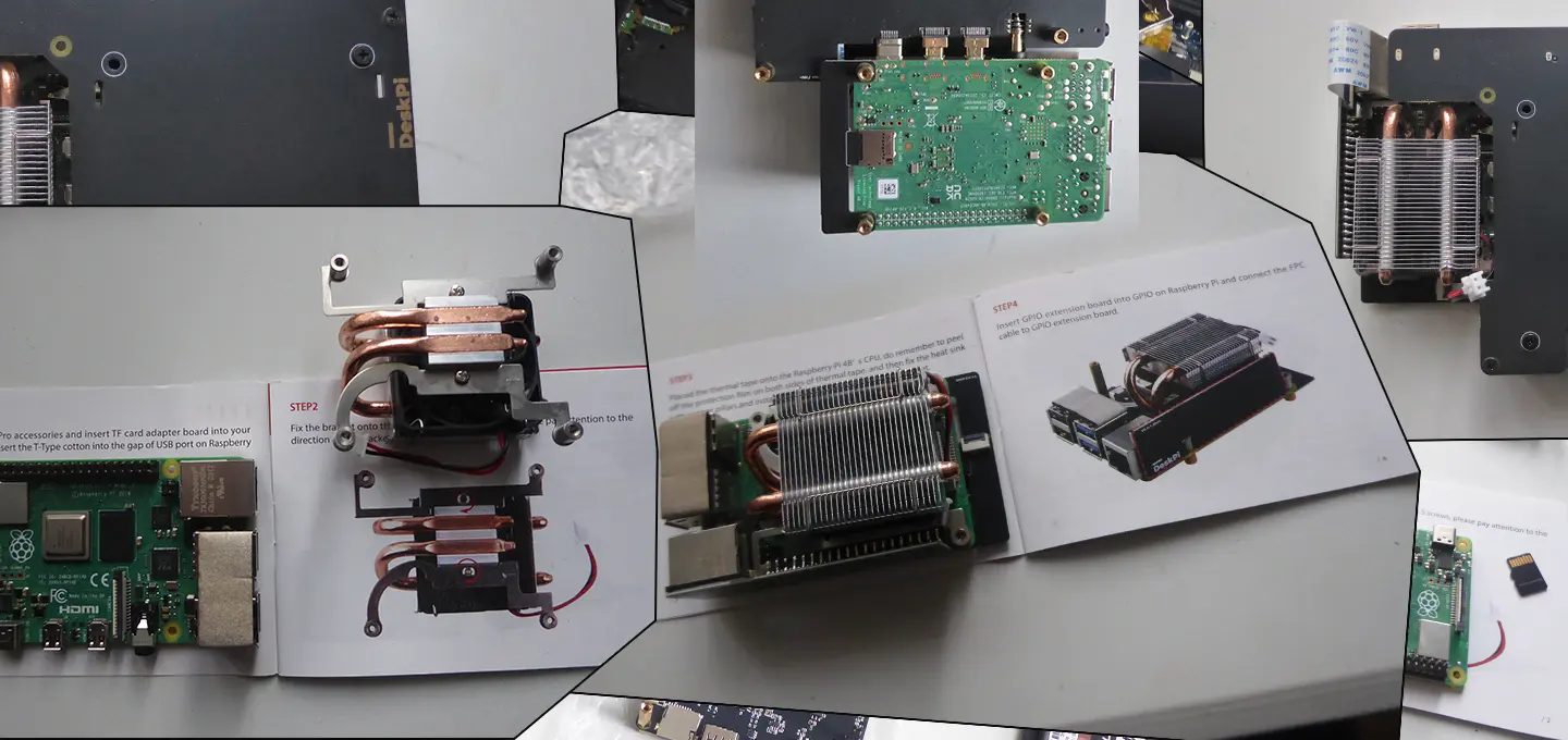 setting up a home server with a raspberry pi 4 and a deskpi pro from 52pi