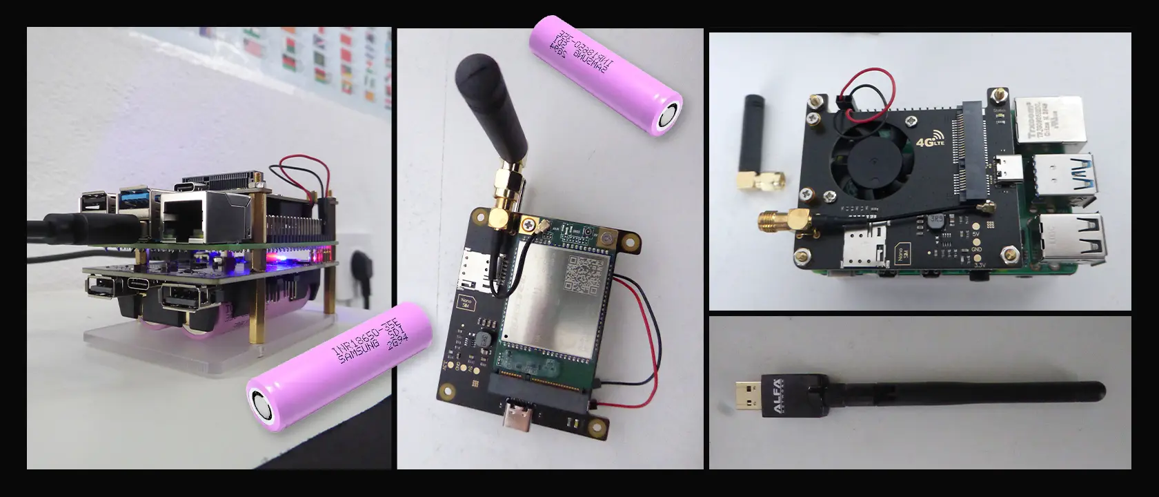 Baterías para el Hackeed Martin MK1 y enlace 4G listo para operar a distancia