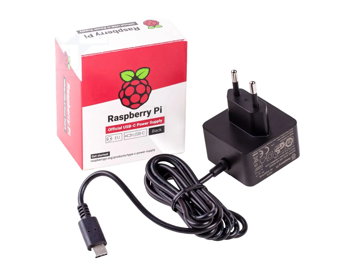 Fuente de alimentación oficial Raspberry Pi 4 - imagen promocional